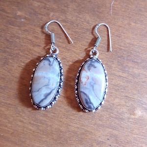 handmade Jasper Earrings